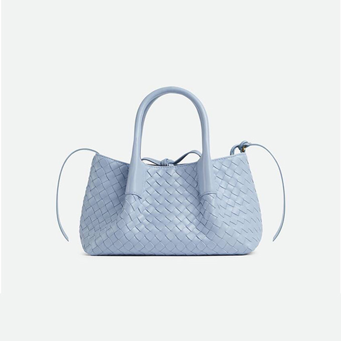 bottega veneta small pinacoteca intrecciato leather tote handbag #819004